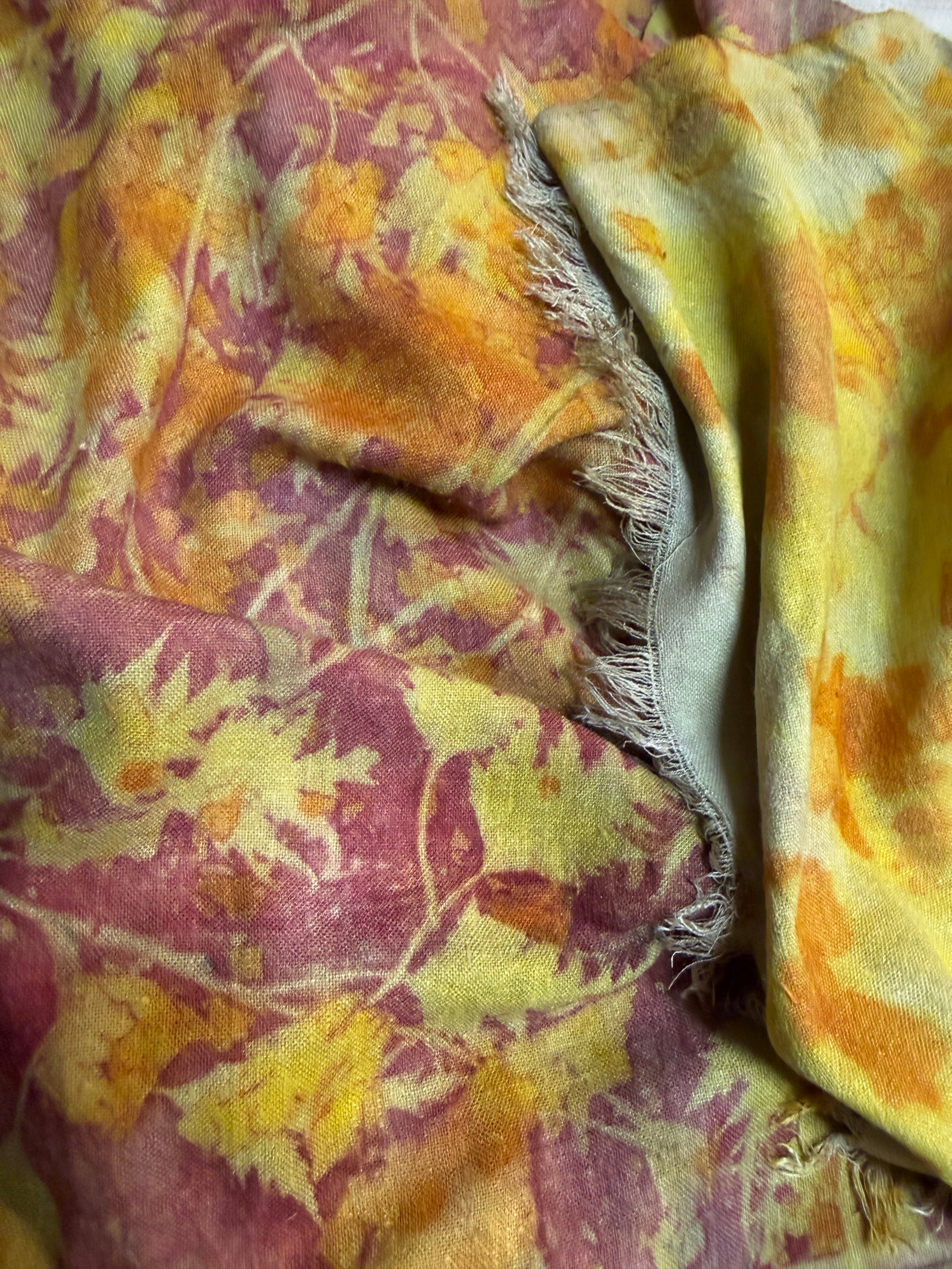 Eri handloomed thin silk