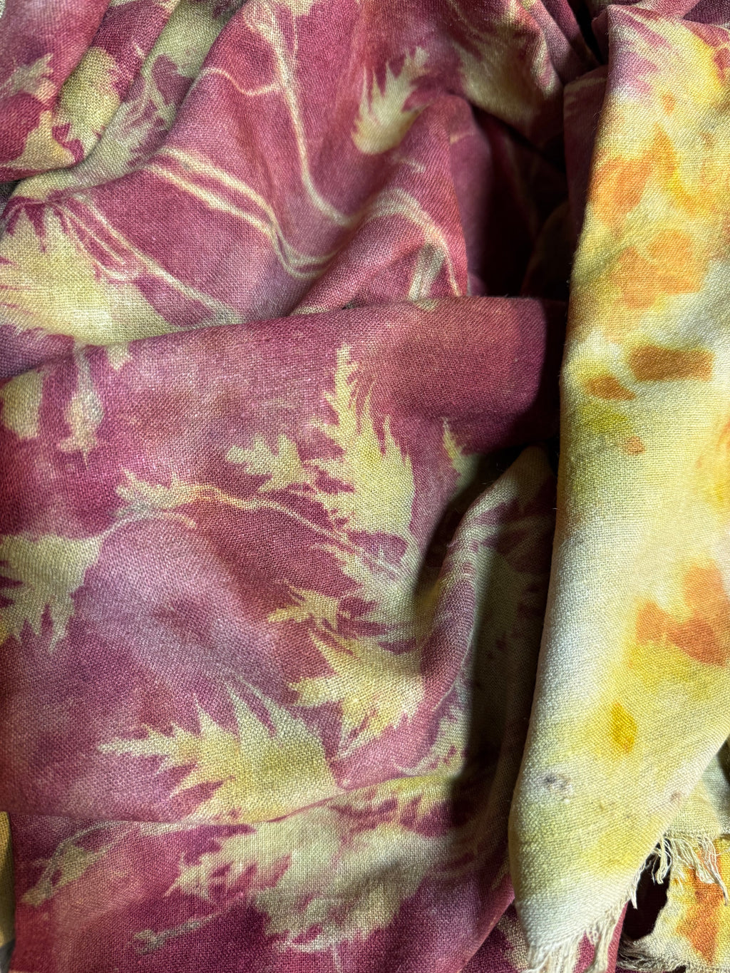 Eri handloomed thin silk